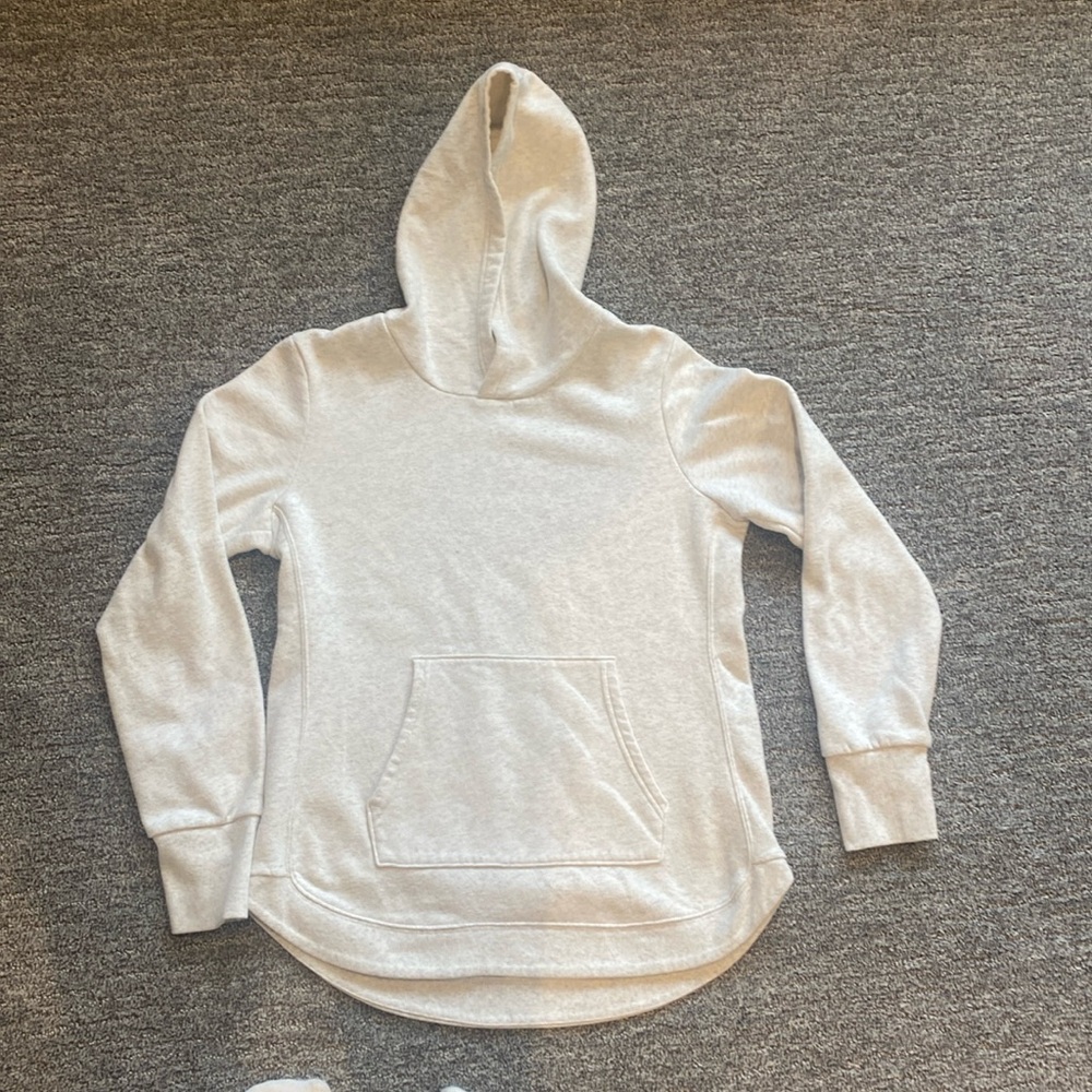 Cozy cream hoodie